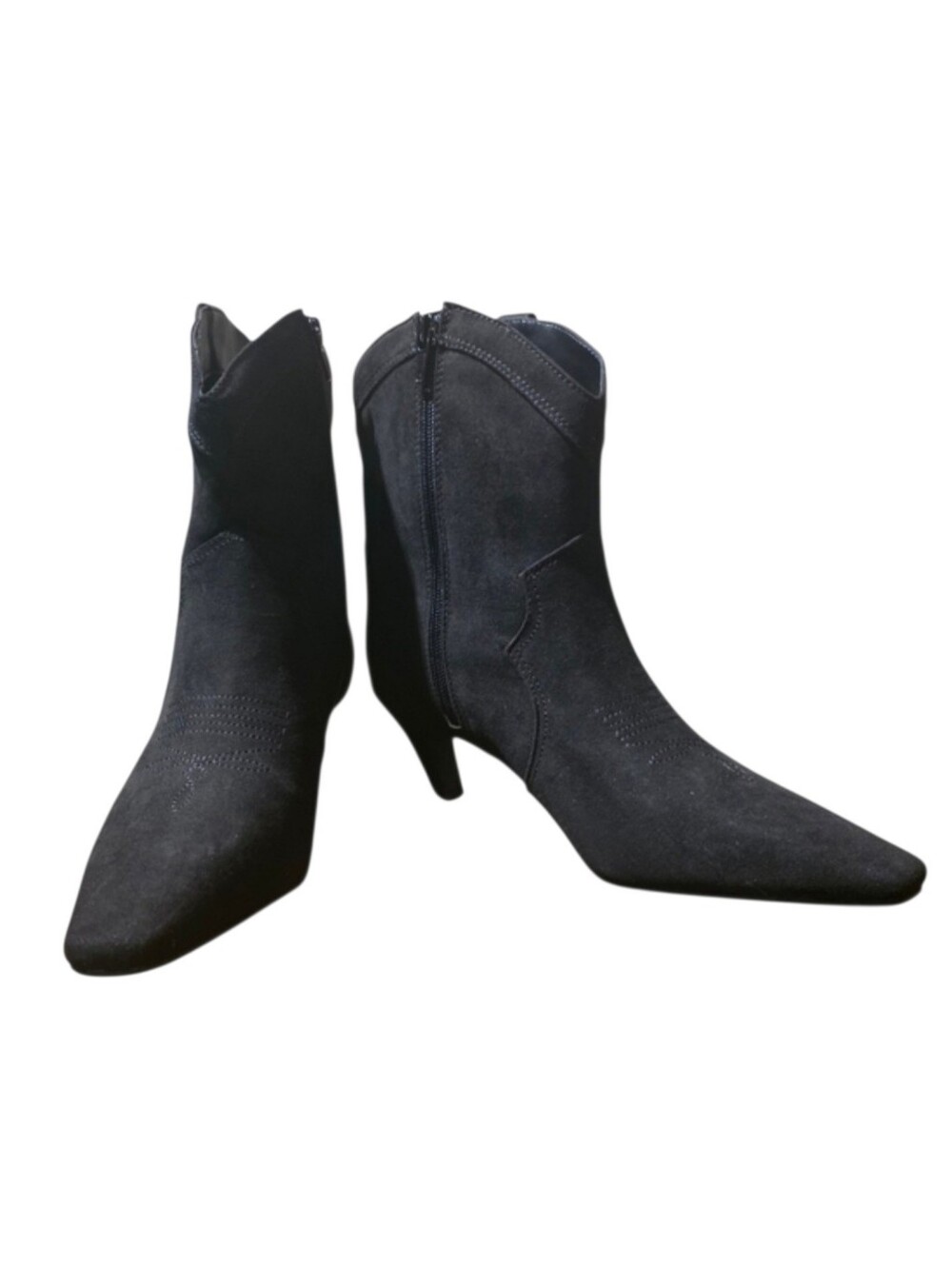 INC International Concepts Black Heeled Boots